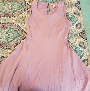 White house Black market purple dress